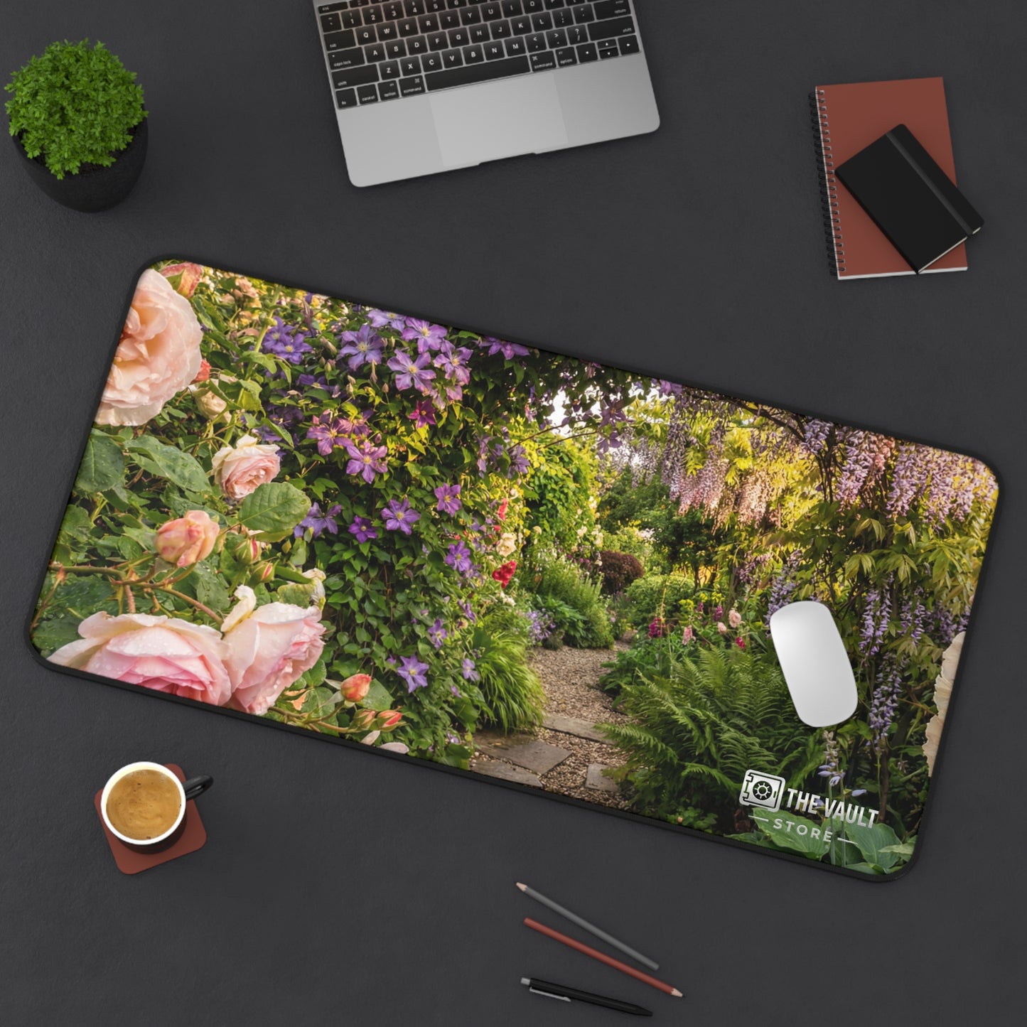 Beautiful Garden Desk Mat