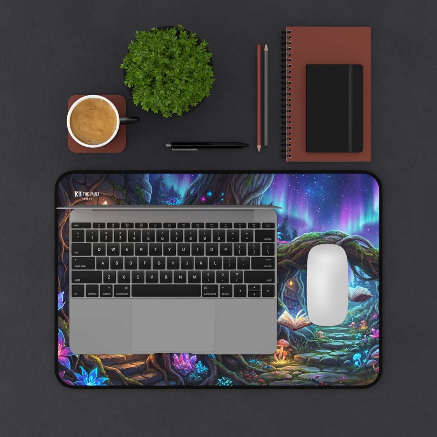 Enchanted Tree Library Desk Mat