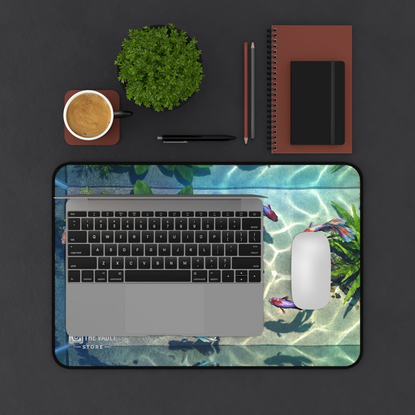 Betta Fish Aquarium Desk Mat
