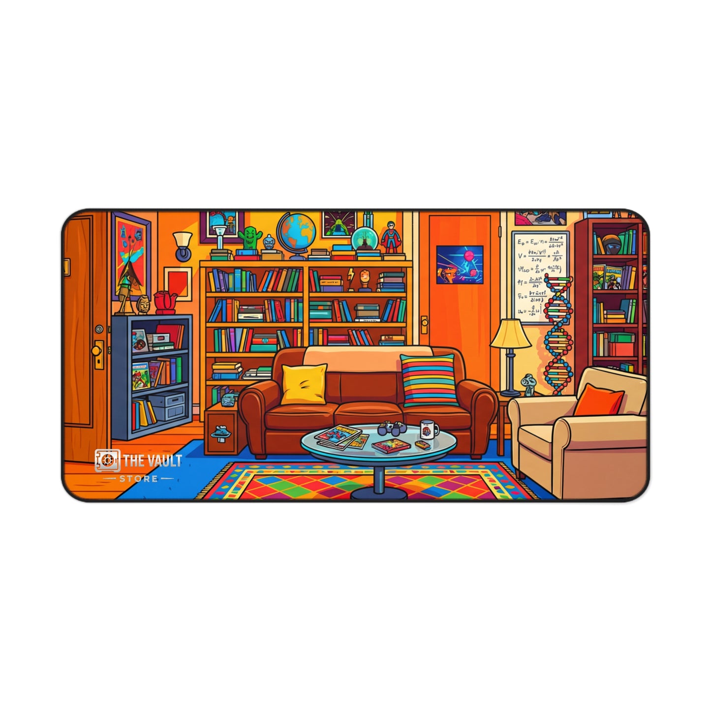 One Big Bang Theory Apartment Desk Mat
