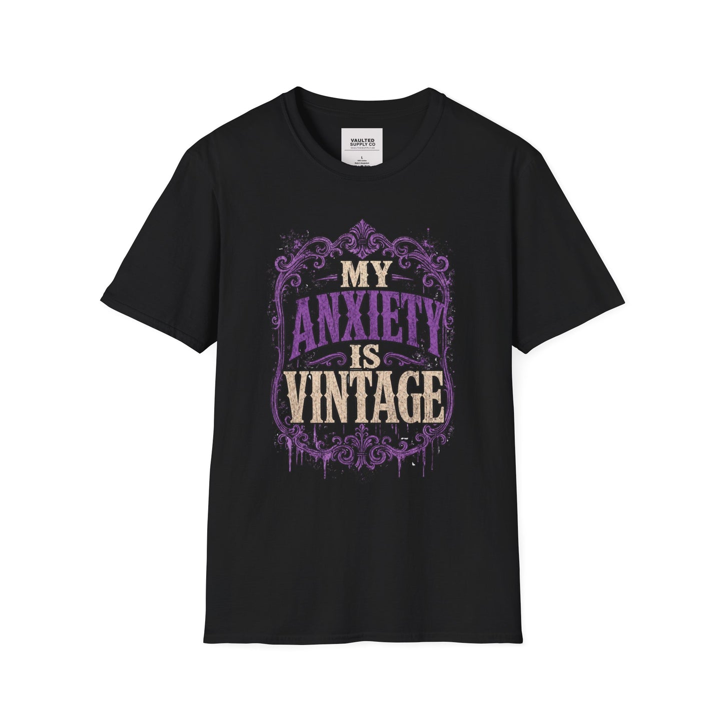 My Anxiety Is Vintage T-Shirt