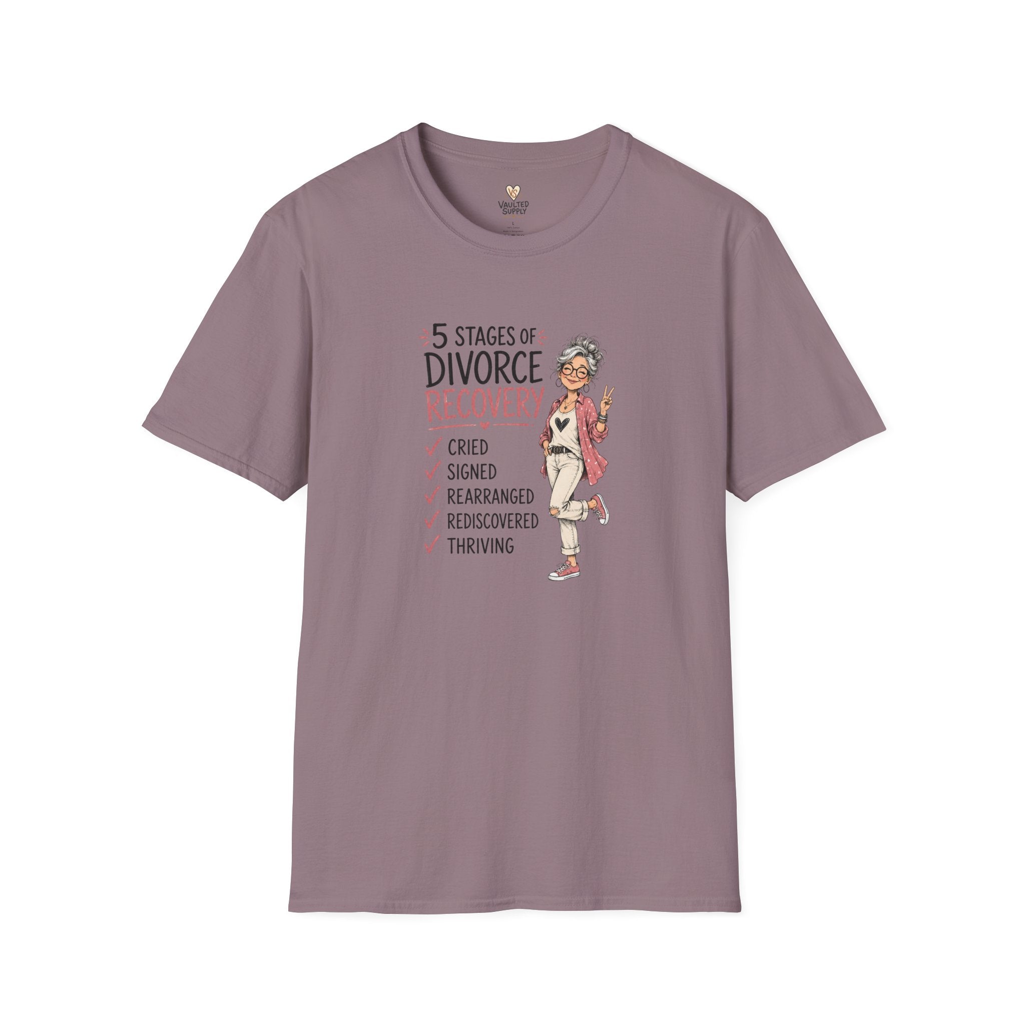 5 Stages of Divorce T-Shirt