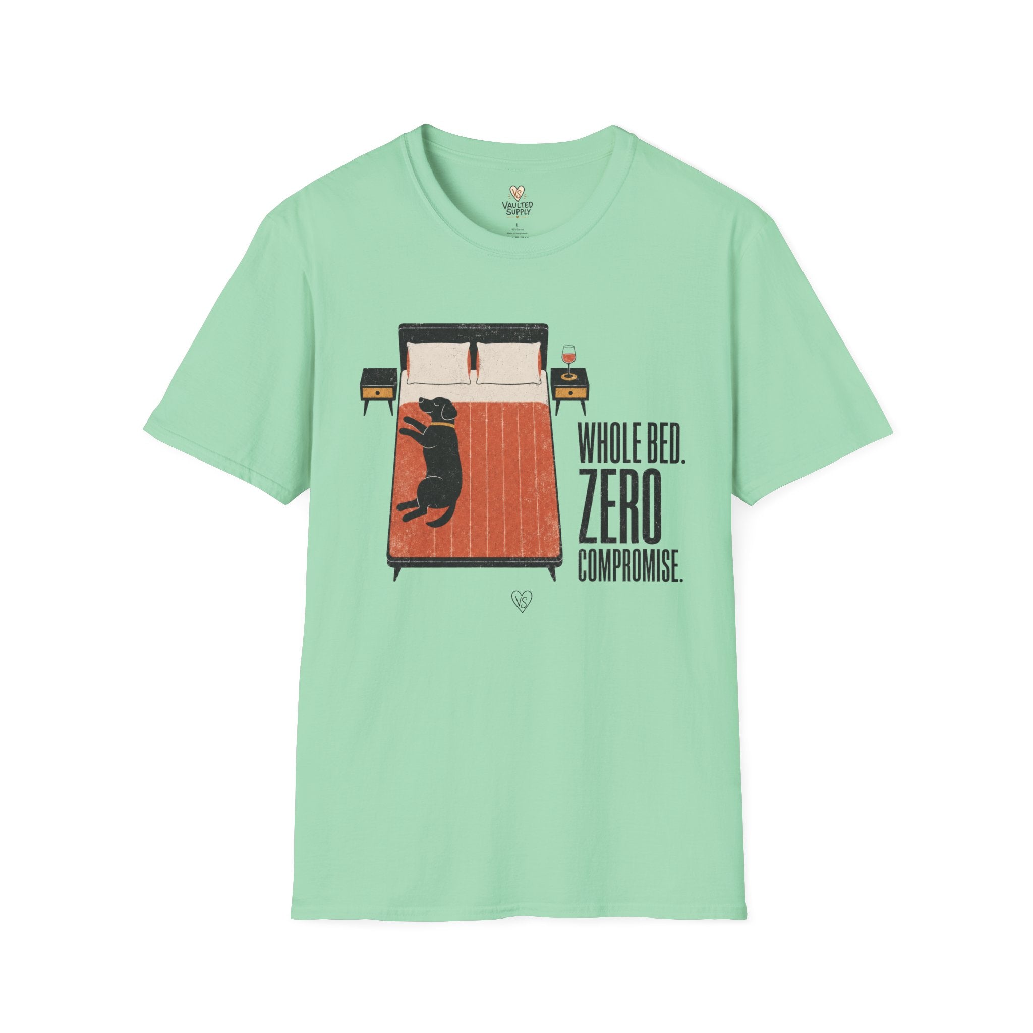 Whole Bed. Zero Compromise T-Shirt