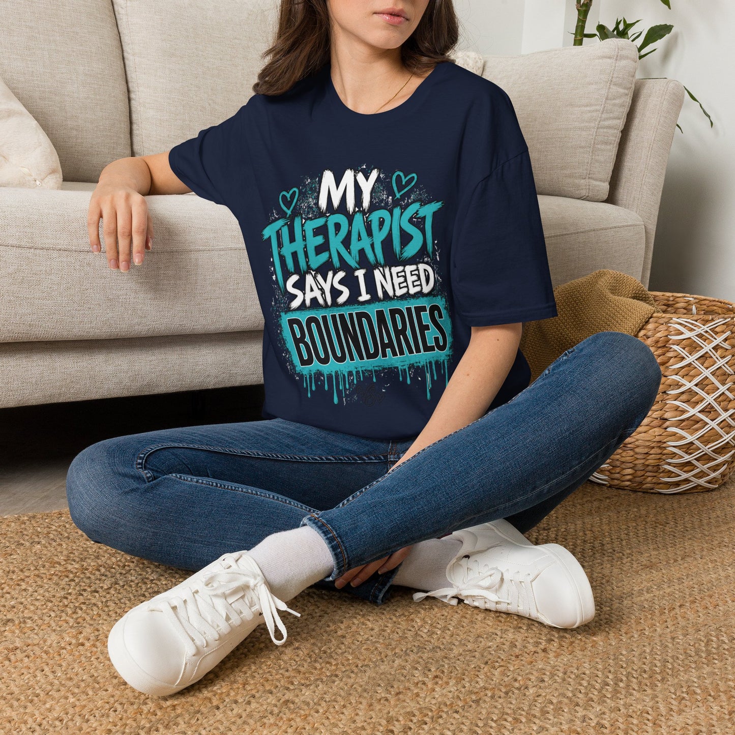 Therapist Says I Need Boundaries T-Shirt