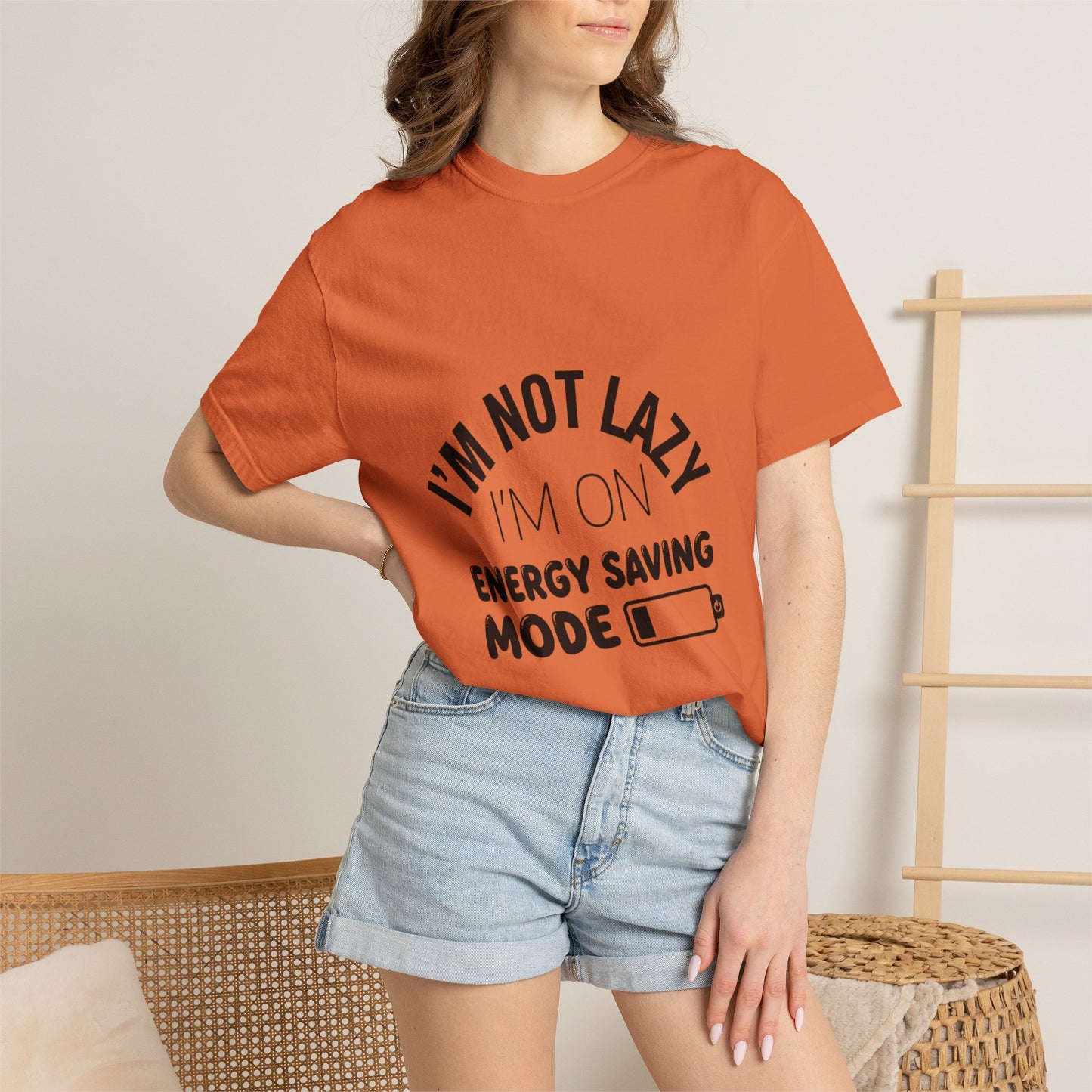 Funny "I'm Not Lazy I'm On Energy Saving Mode T-Shirt