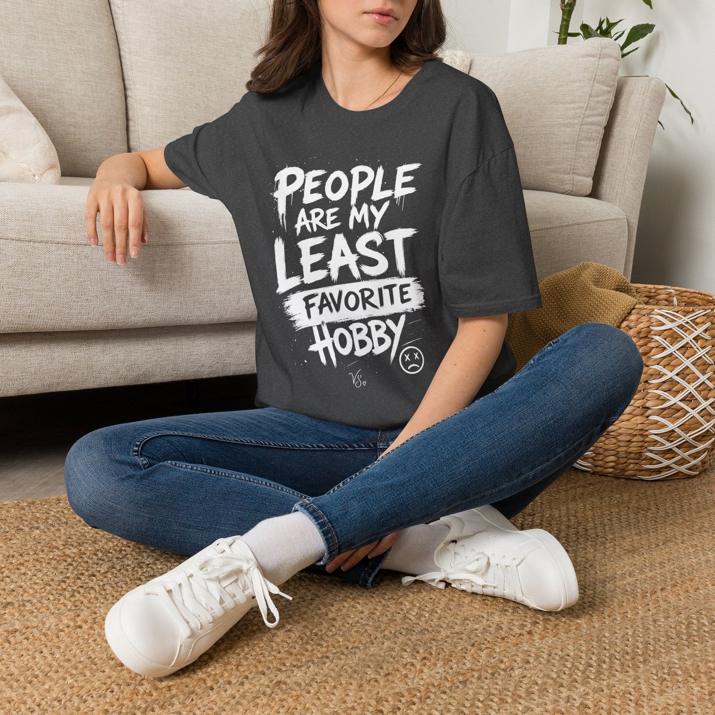 People Are My Least Favorite Hobby T-Shirt — Funny Anti-Social Graphic Tee