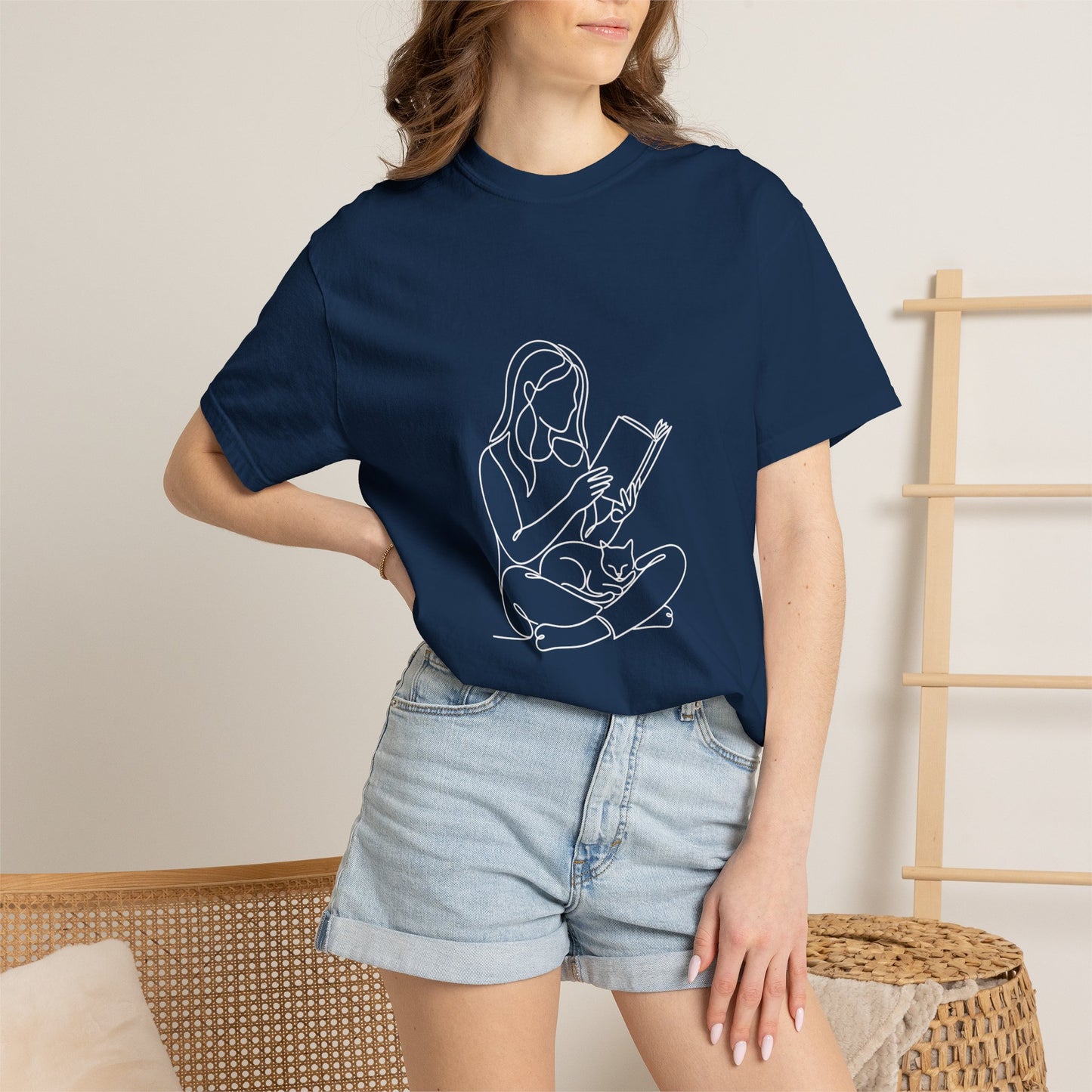 Me and My Cat T-Shirt — Soft Vintage Tee