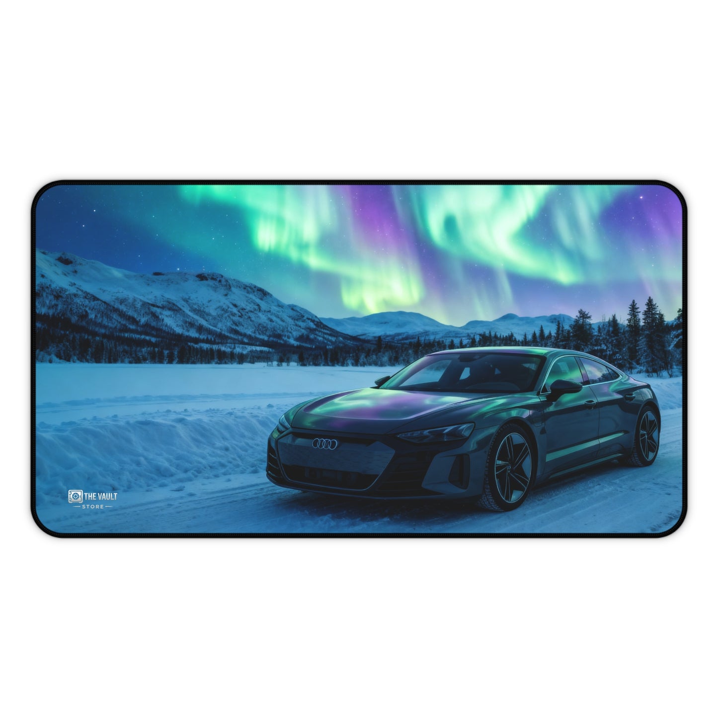 Aurora Borealis Drive Desk Mat