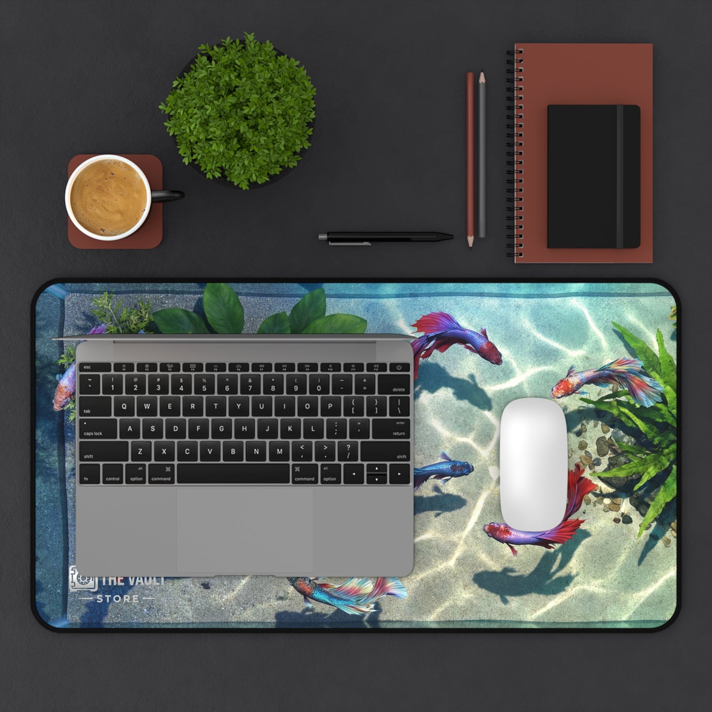 Betta Fish Aquarium Desk Mat