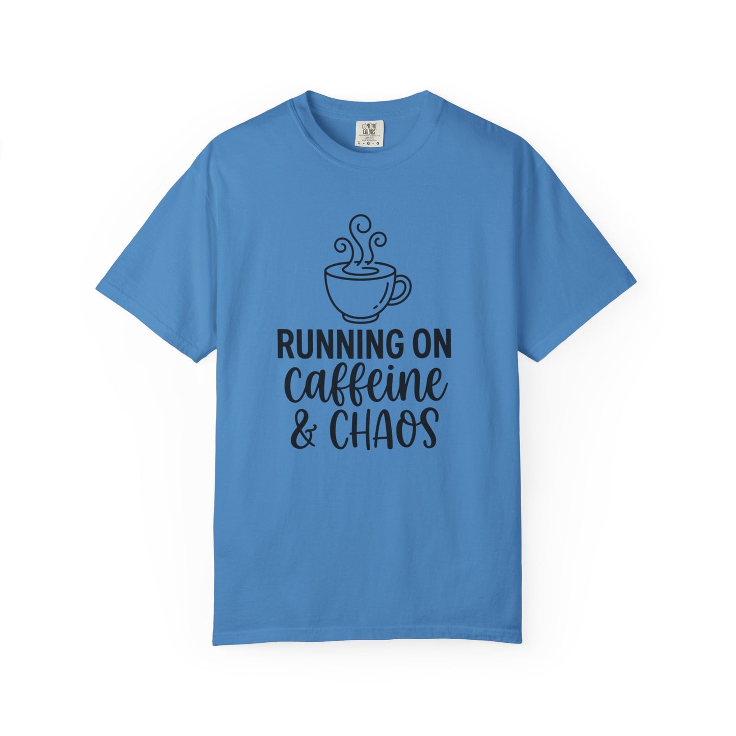Funny "Caffeine and Chaos" T-Shirt
