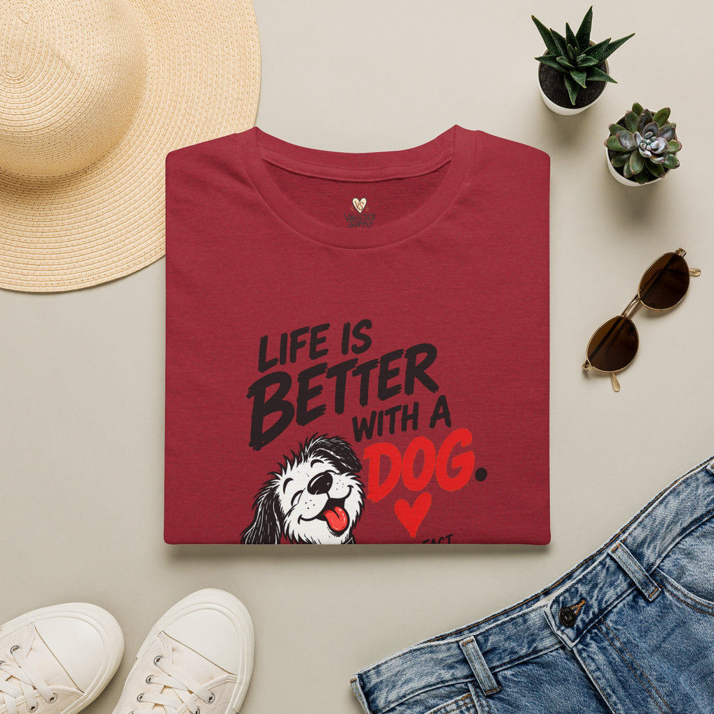 Better With Dogs T-Shirt