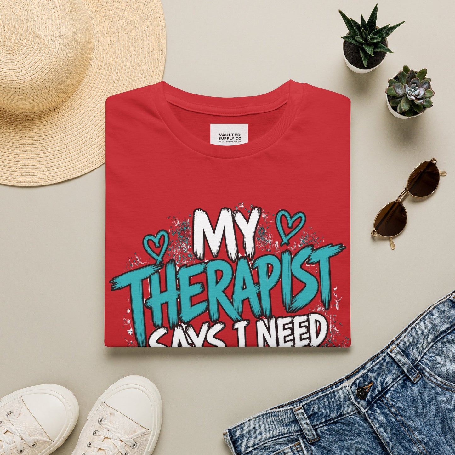 Therapist Says I Need Boundaries T-Shirt