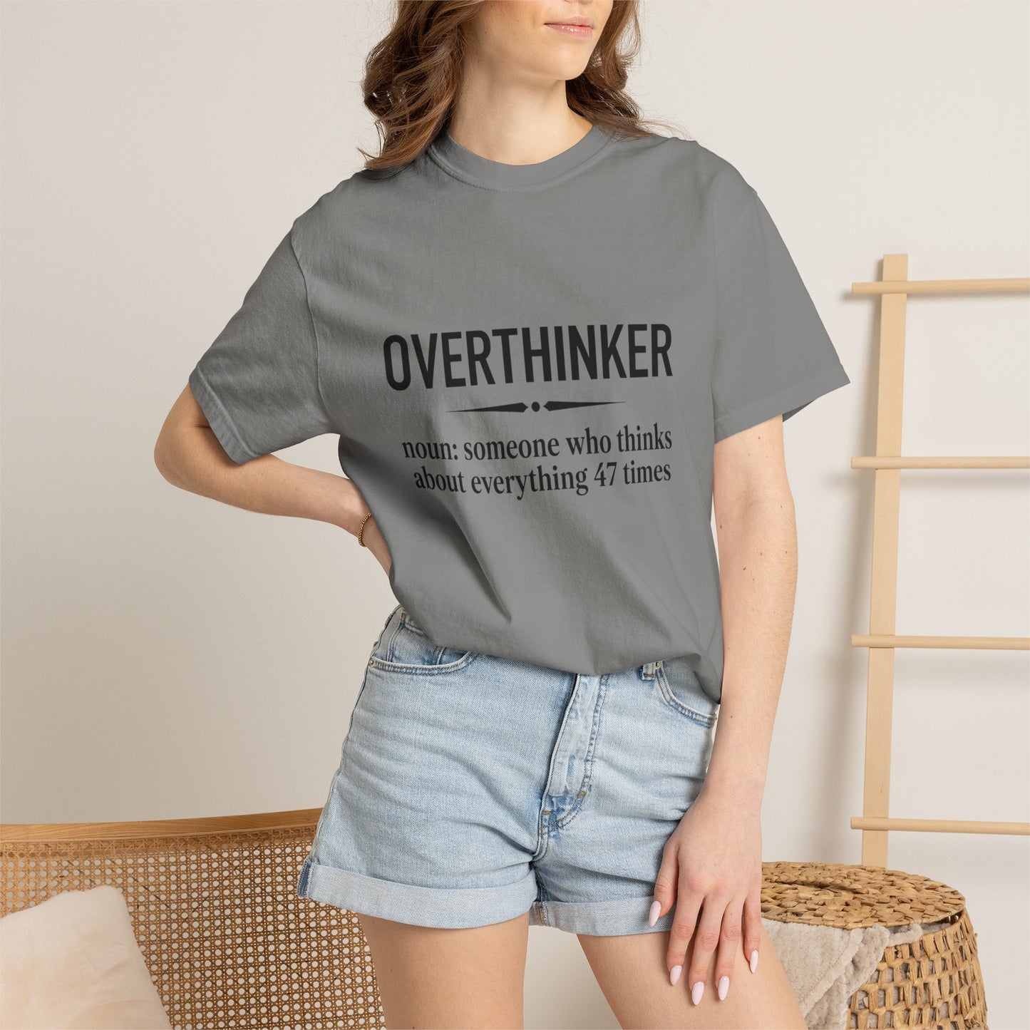 OverThinker T-Shirt — Soft Vintage Tee