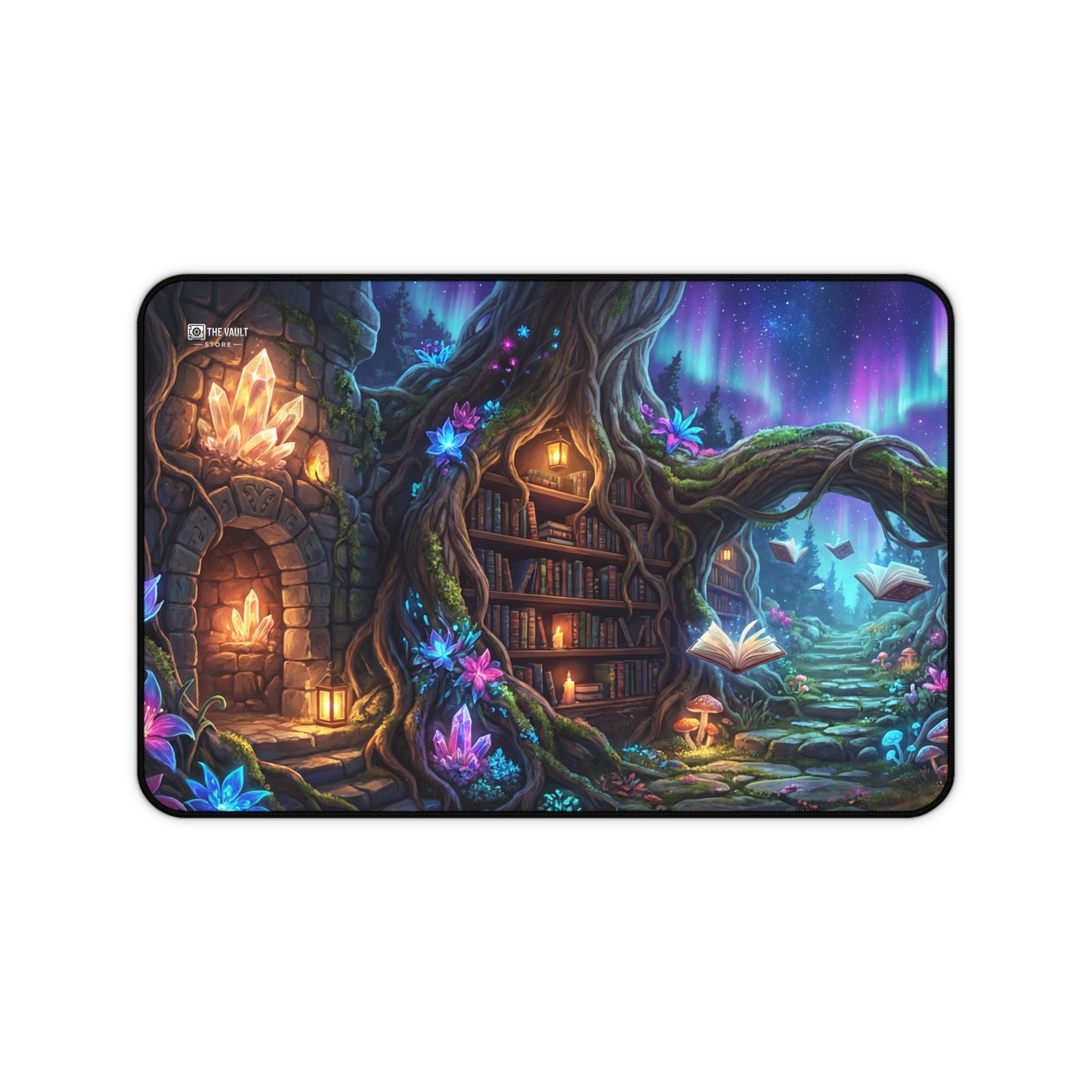 Enchanted Tree Library Desk Mat