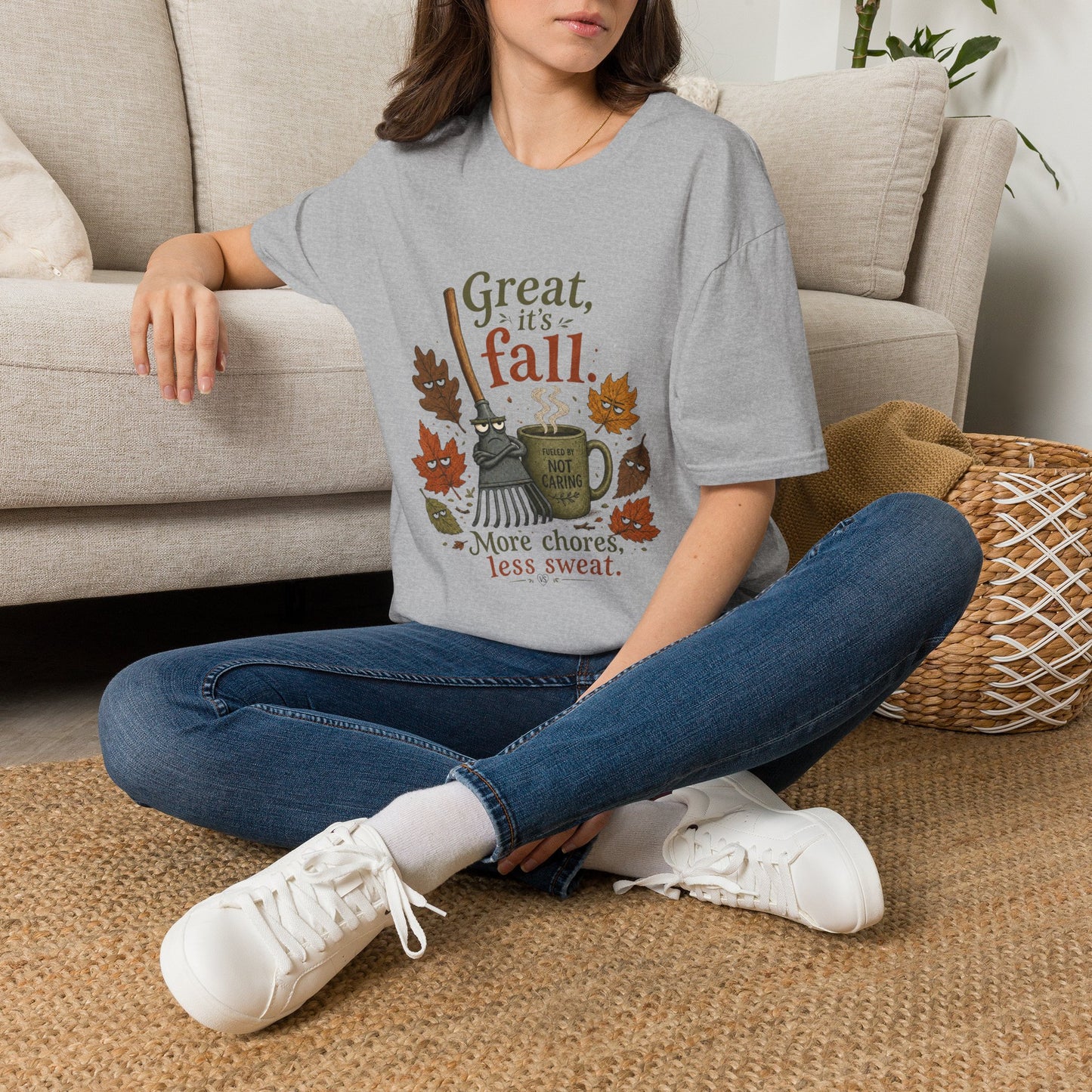 Great it's Fall More Chores Less Sweet Softstyle T-Shirt