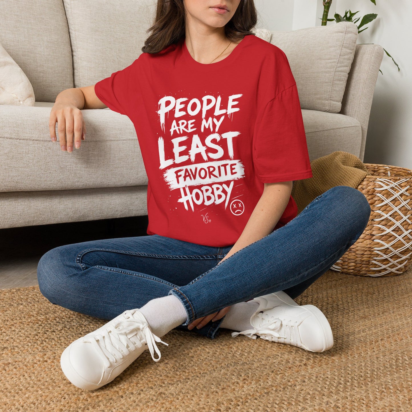 People Are My Least Favorite Hobby T-Shirt — Funny Anti-Social Graphic Tee