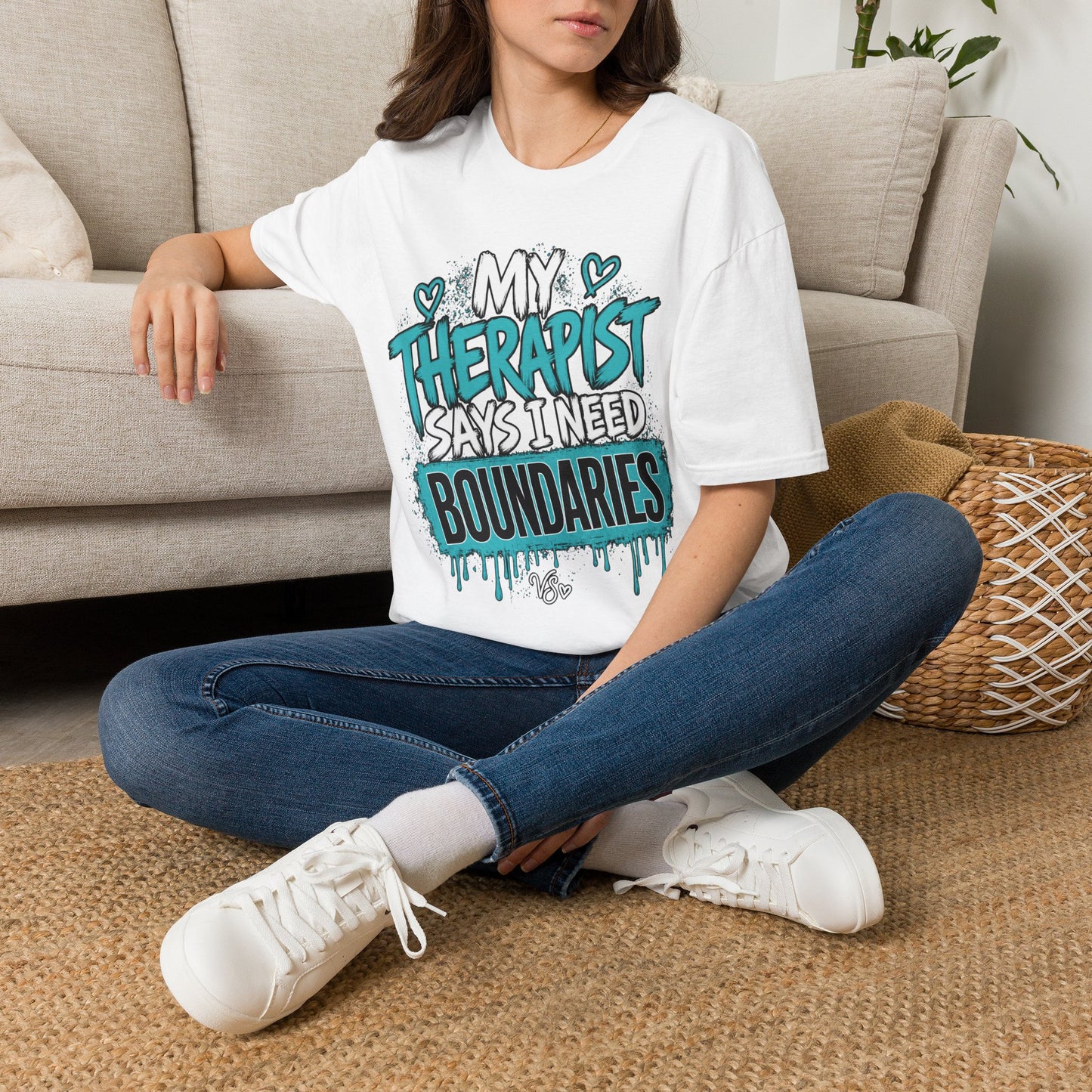 Therapist Says I Need Boundaries T-Shirt
