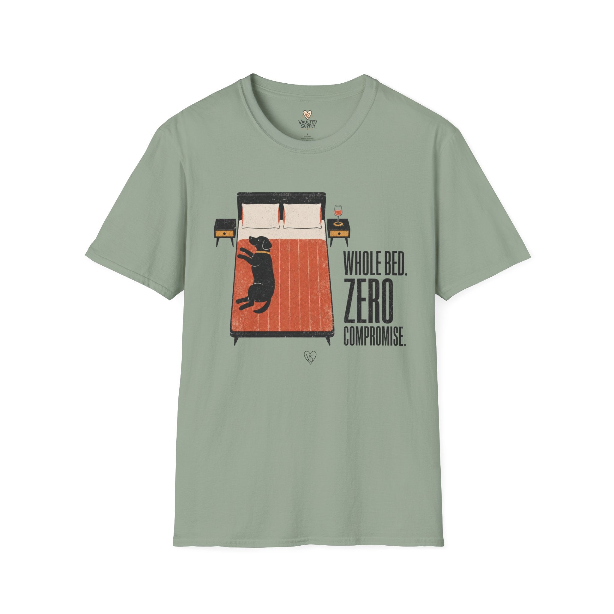 Whole Bed. Zero Compromise T-Shirt