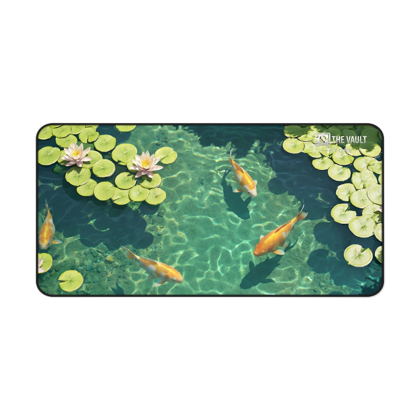 Goldfish Garden Pond Desk Mat