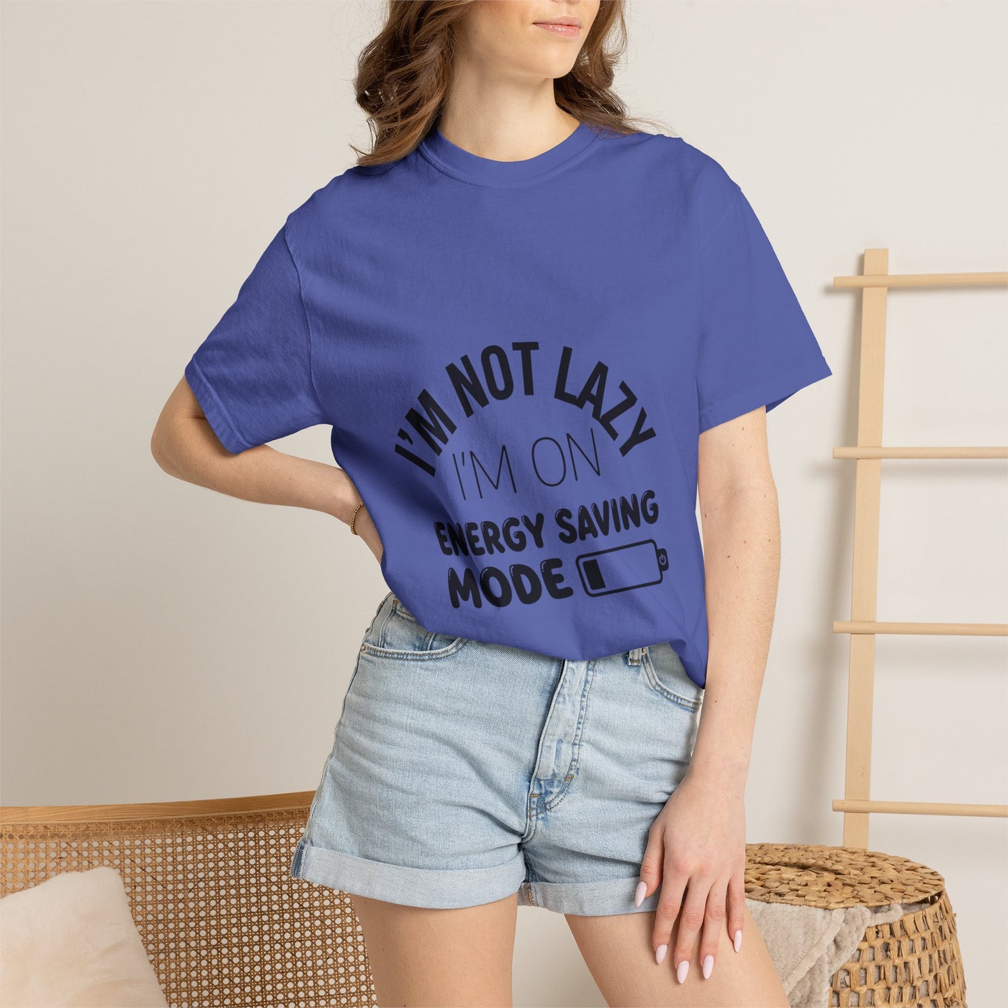 Funny "I'm Not Lazy I'm On Energy Saving Mode T-Shirt