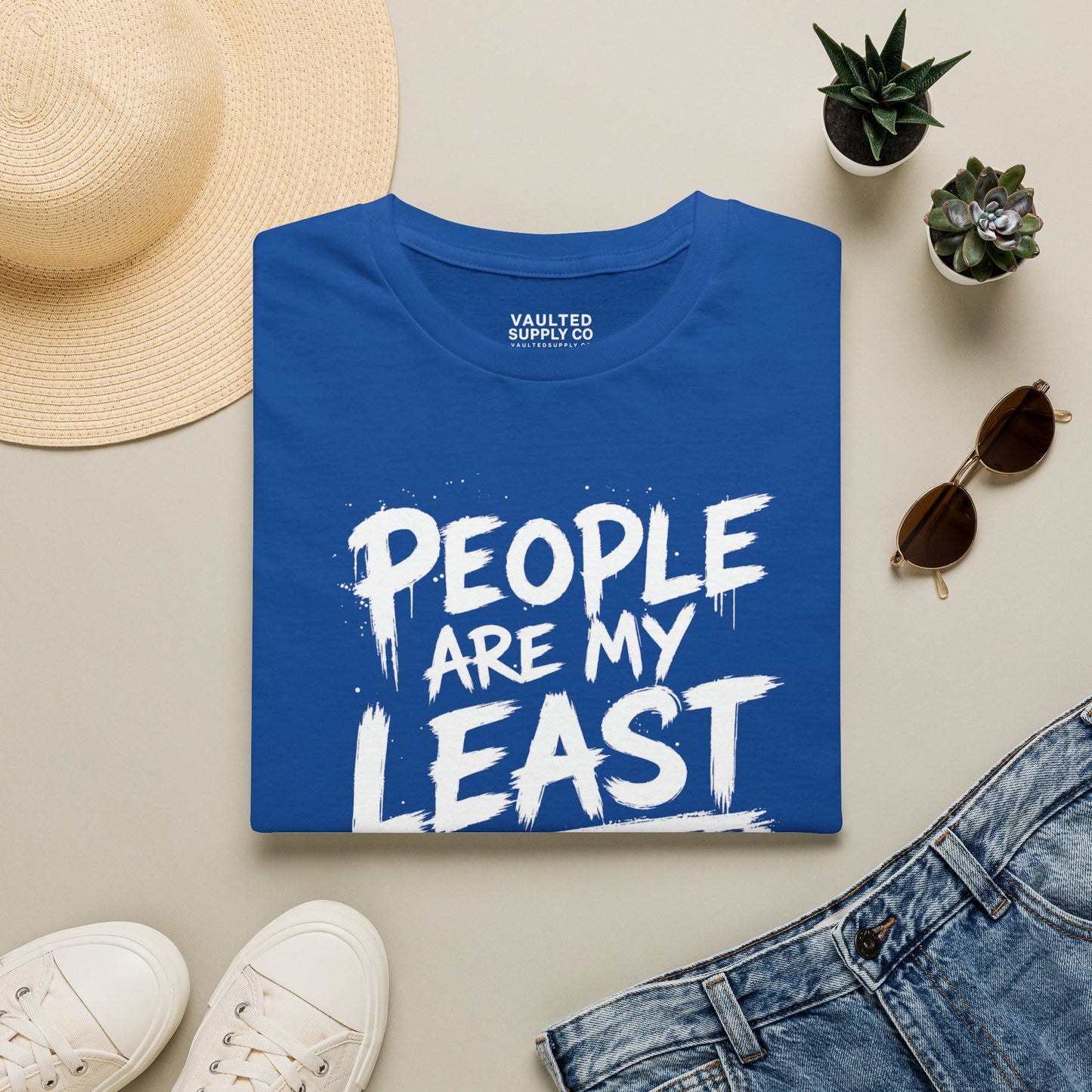 People Are My Least Favorite Hobby T-Shirt — Funny Anti-Social Graphic Tee