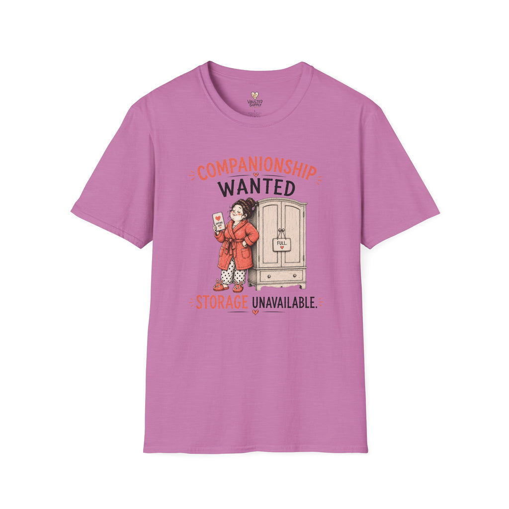 Companionship Wanted Storage Unavailable T-Shirt