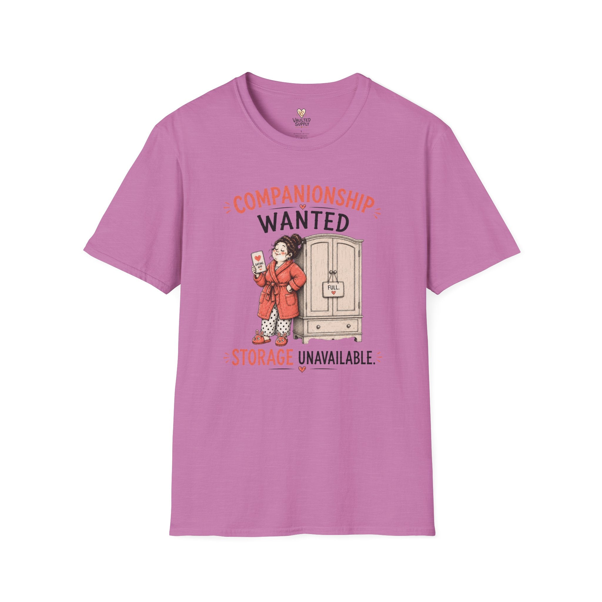 Companionship Wanted Storage Unavailable T-Shirt