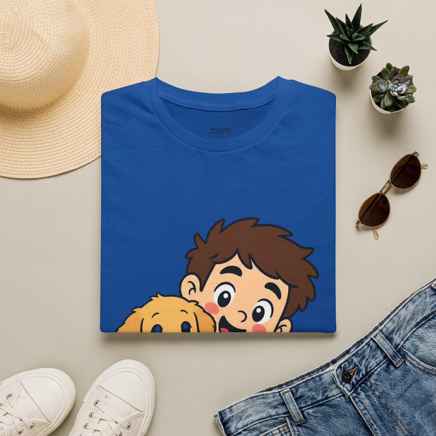 I'm With Cat Lady T-Shirt — Cute Cartoon Pet Lover Tee