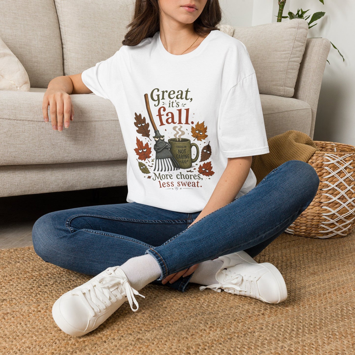 Great it's Fall More Chores Less Sweet Softstyle T-Shirt