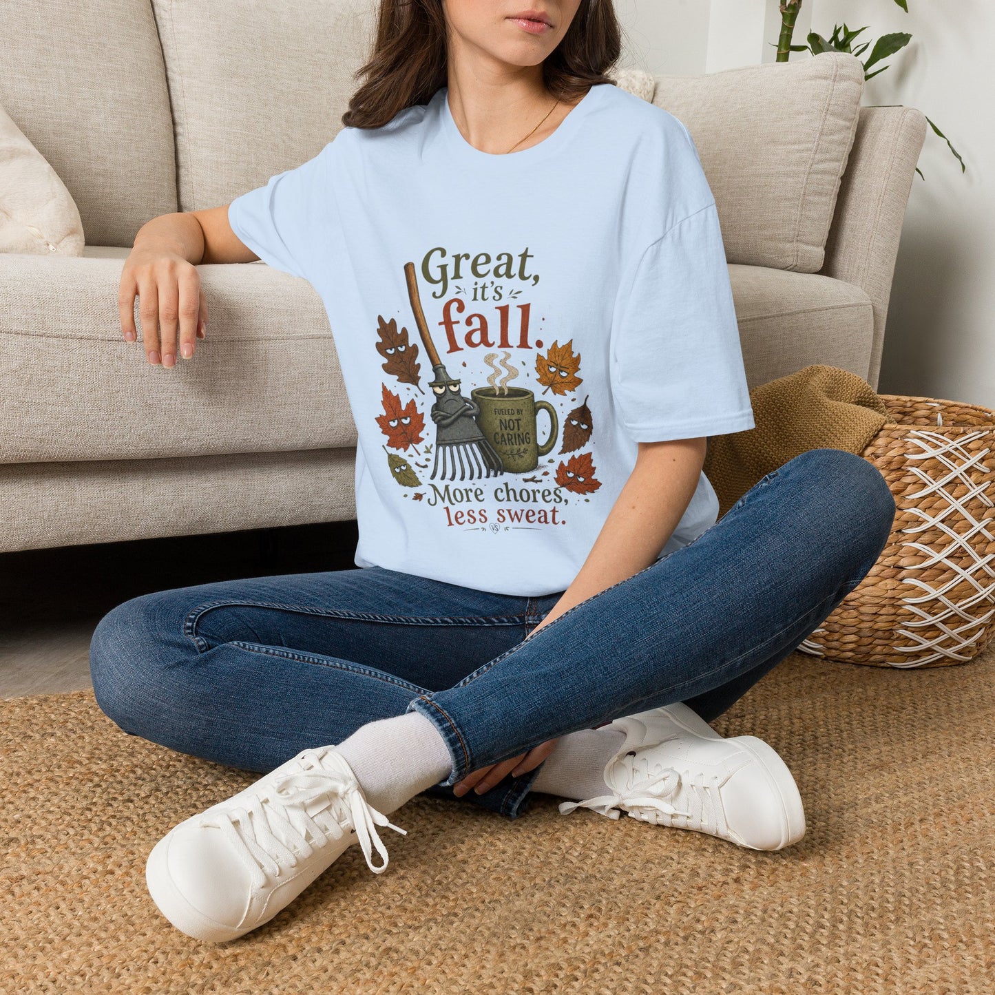 Great it's Fall More Chores Less Sweet Softstyle T-Shirt