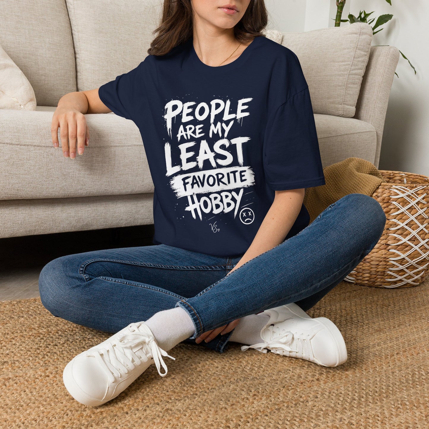 People Are My Least Favorite Hobby T-Shirt — Funny Anti-Social Graphic Tee