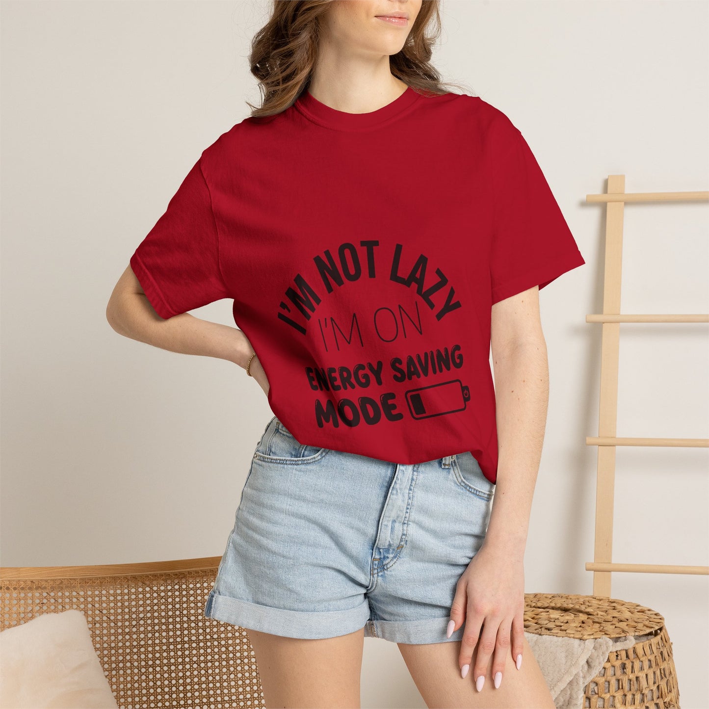 Funny "I'm Not Lazy I'm On Energy Saving Mode T-Shirt