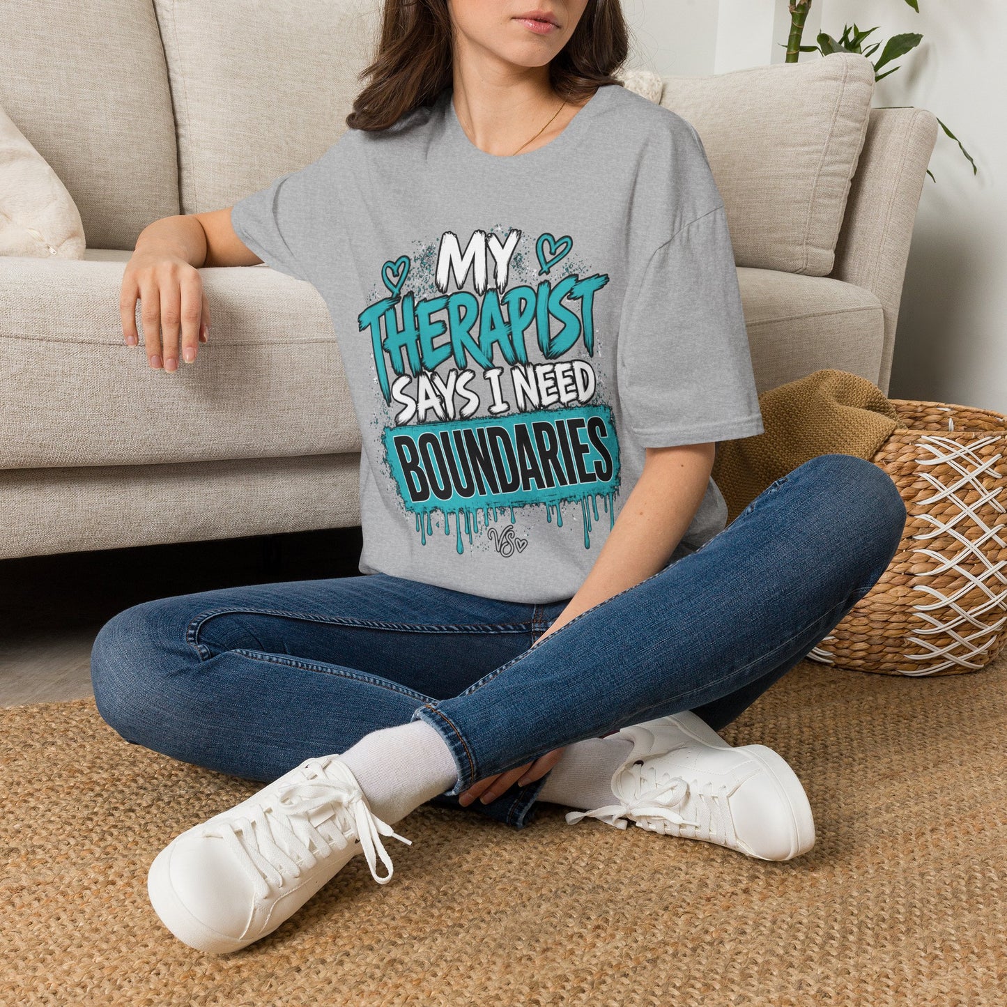 Therapist Says I Need Boundaries T-Shirt