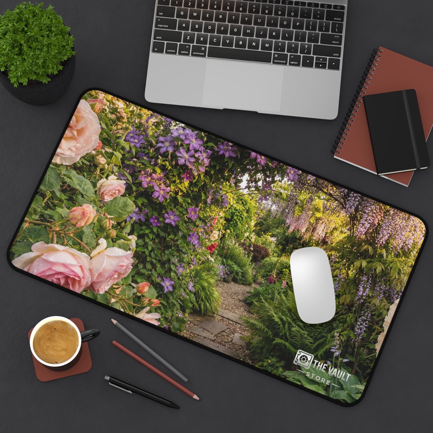 Beautiful Garden Desk Mat