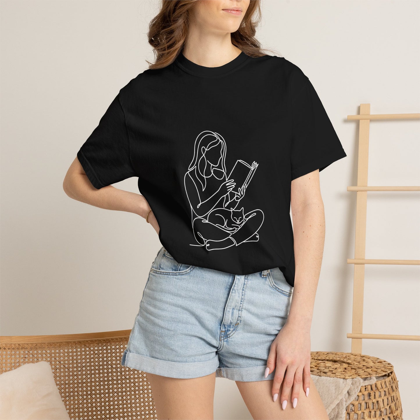 Me and My Cat T-Shirt — Soft Vintage Tee