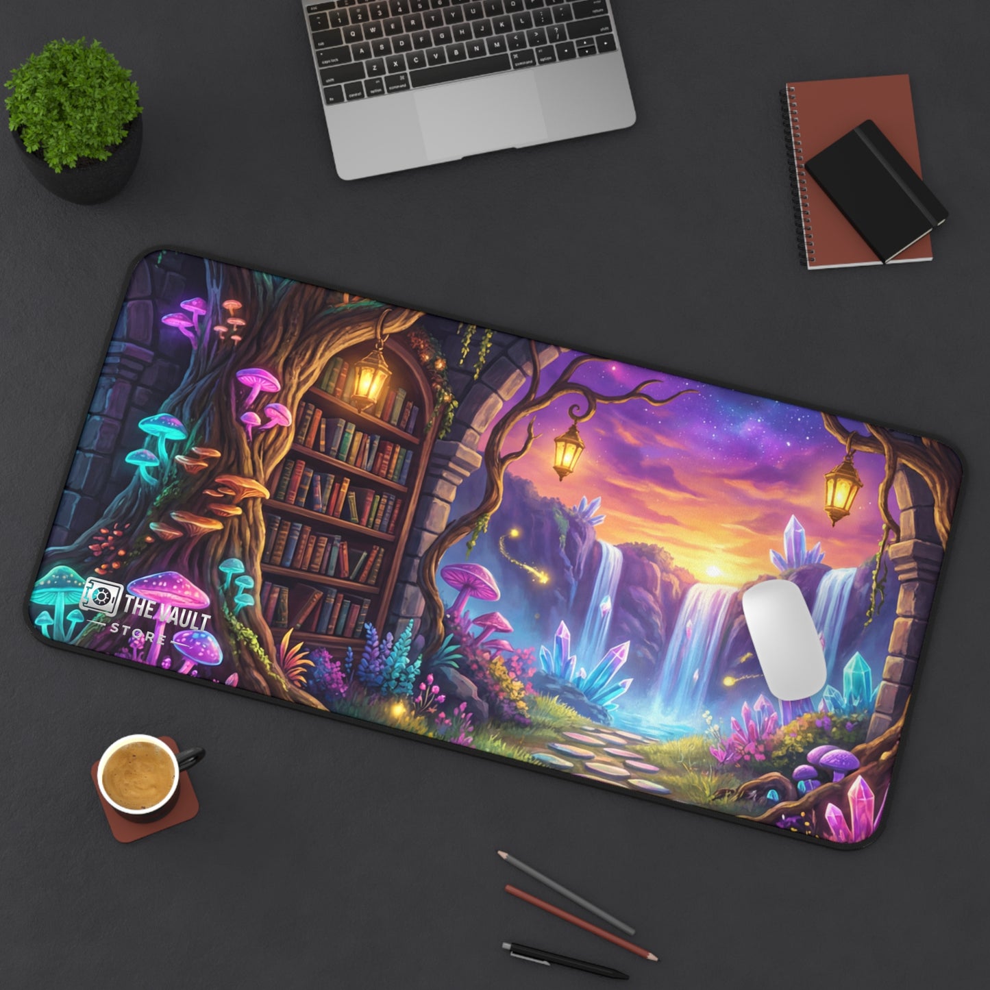 Mystic Woodland Sanctuary Desk Mat