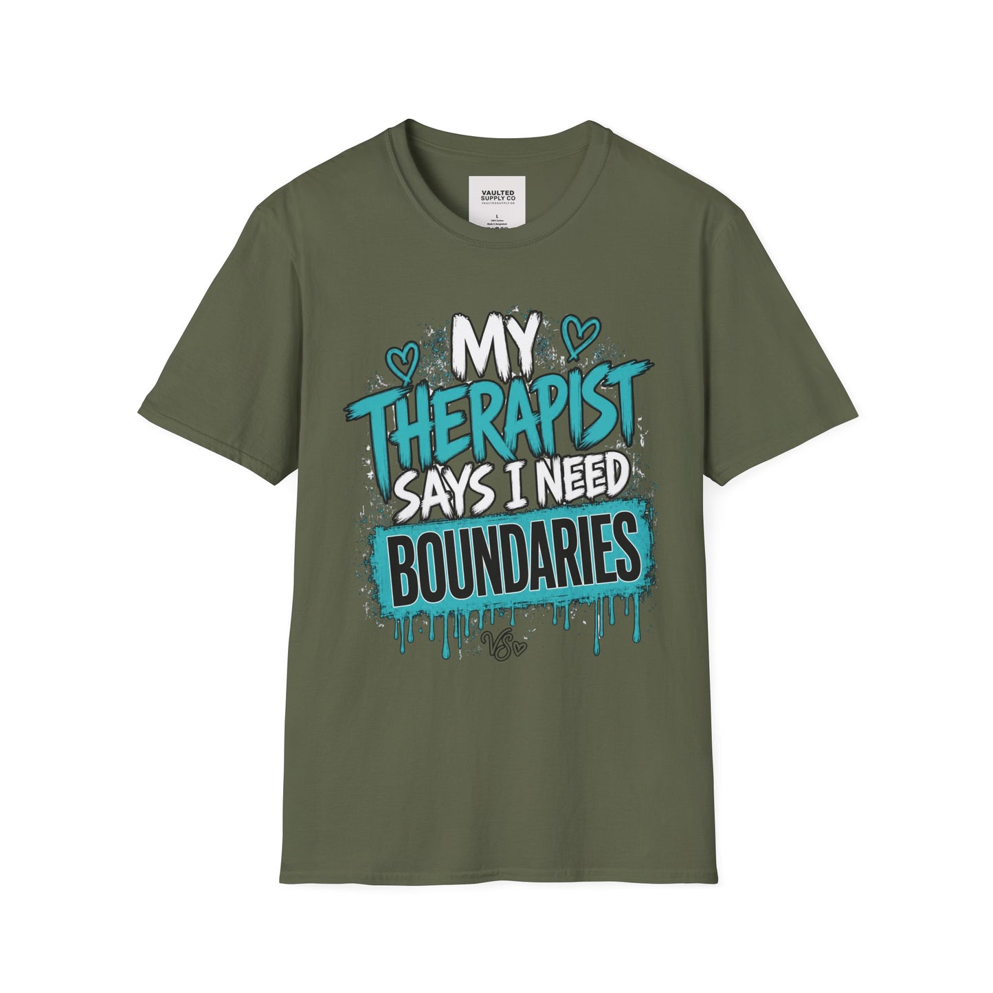 Therapist Says I Need Boundaries T-Shirt