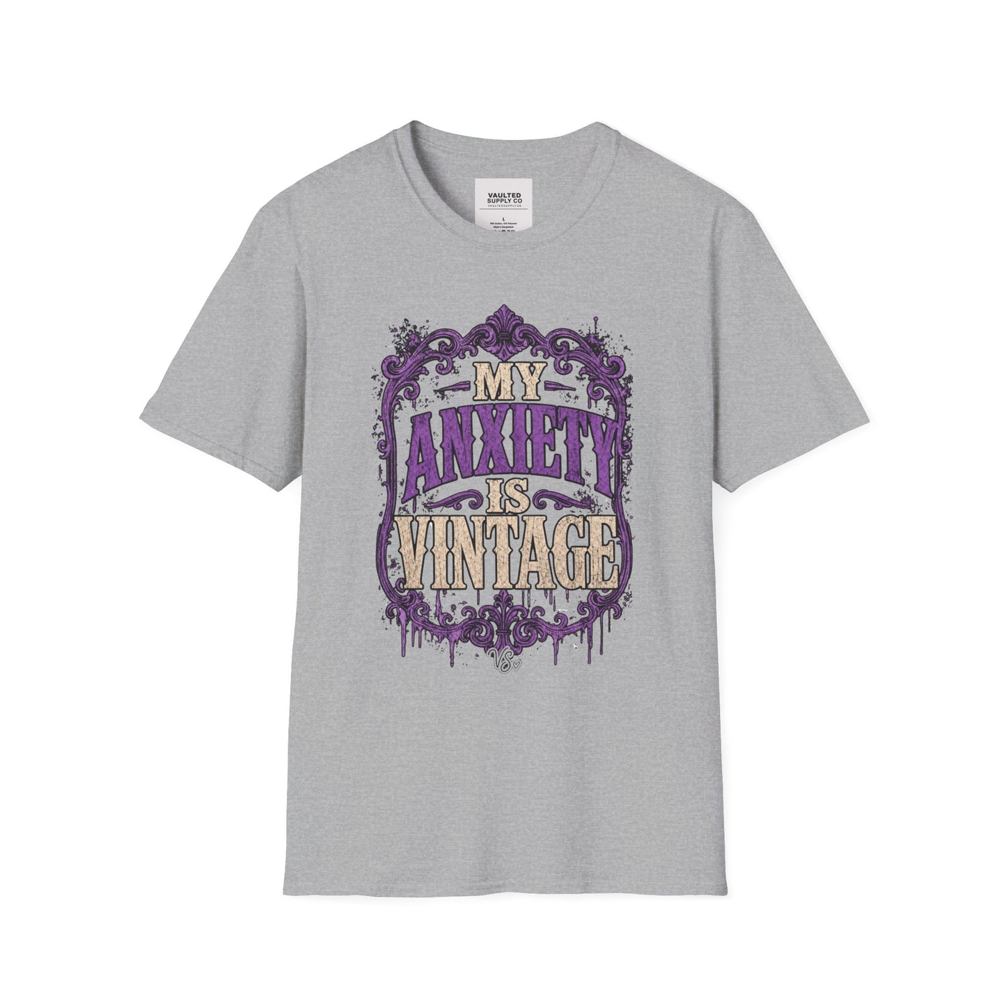 My Anxiety Is Vintage T-Shirt