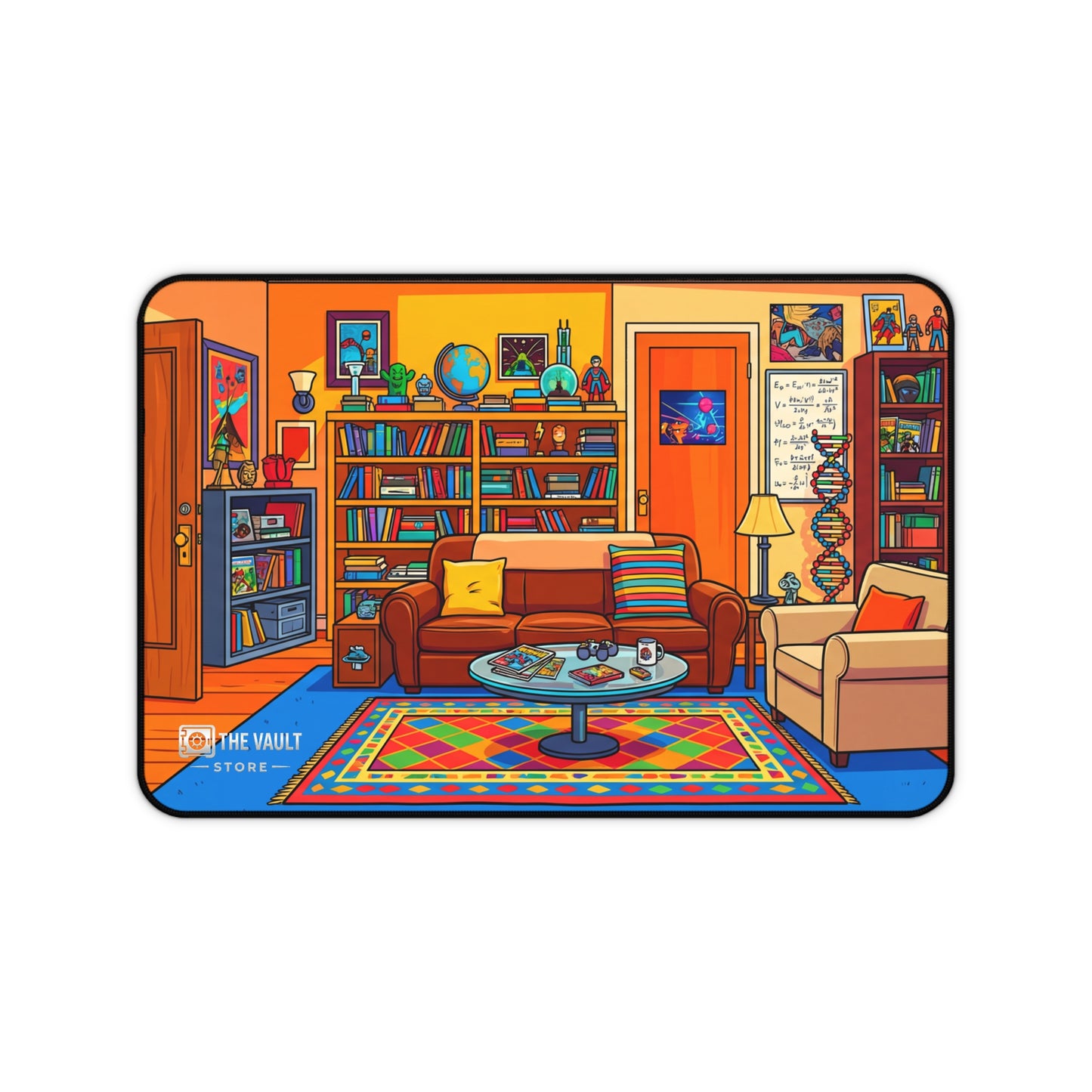One Big Bang Theory Apartment Desk Mat