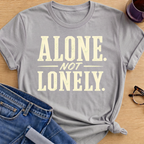 Alone Not Lonely T-Shirt - Sport Grey