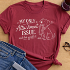 Attachment Issues T-Shirt - Antique Cherry Red