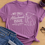 Attachment Issues T-Shirt - Heather Radiant Orchid