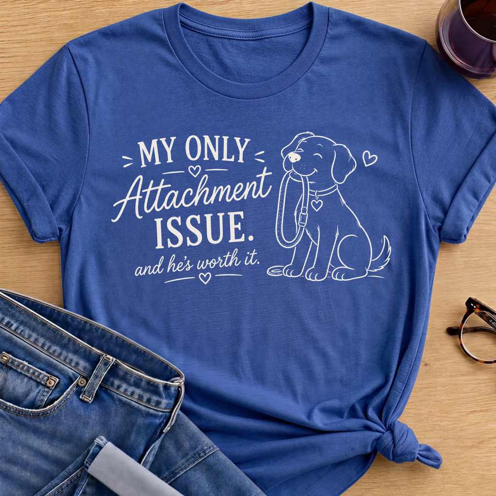Attachment Issues T-Shirt - Royal
