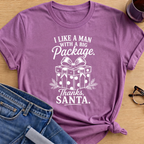 Beige Flags T-Shirt - Heather Radiant Orchid