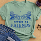 Better as Friends T-Shirt - Mint Green