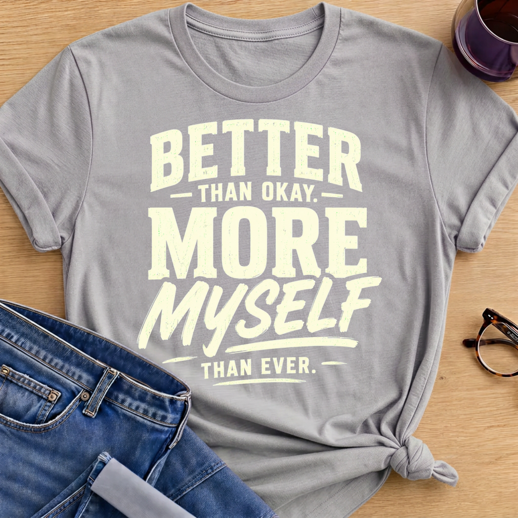 Better than Okay T-Shirt - Sport Grey