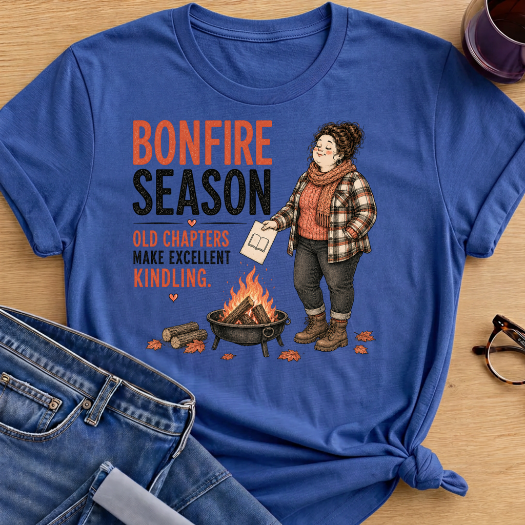 Bonfire Season T-Shirt - Royal