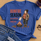 Bonfire Season T-Shirt - Royal