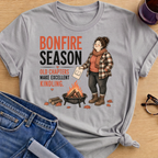 Bonfire Season T-Shirt - Sport Grey