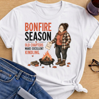 Bonfire Season T-Shirt - White